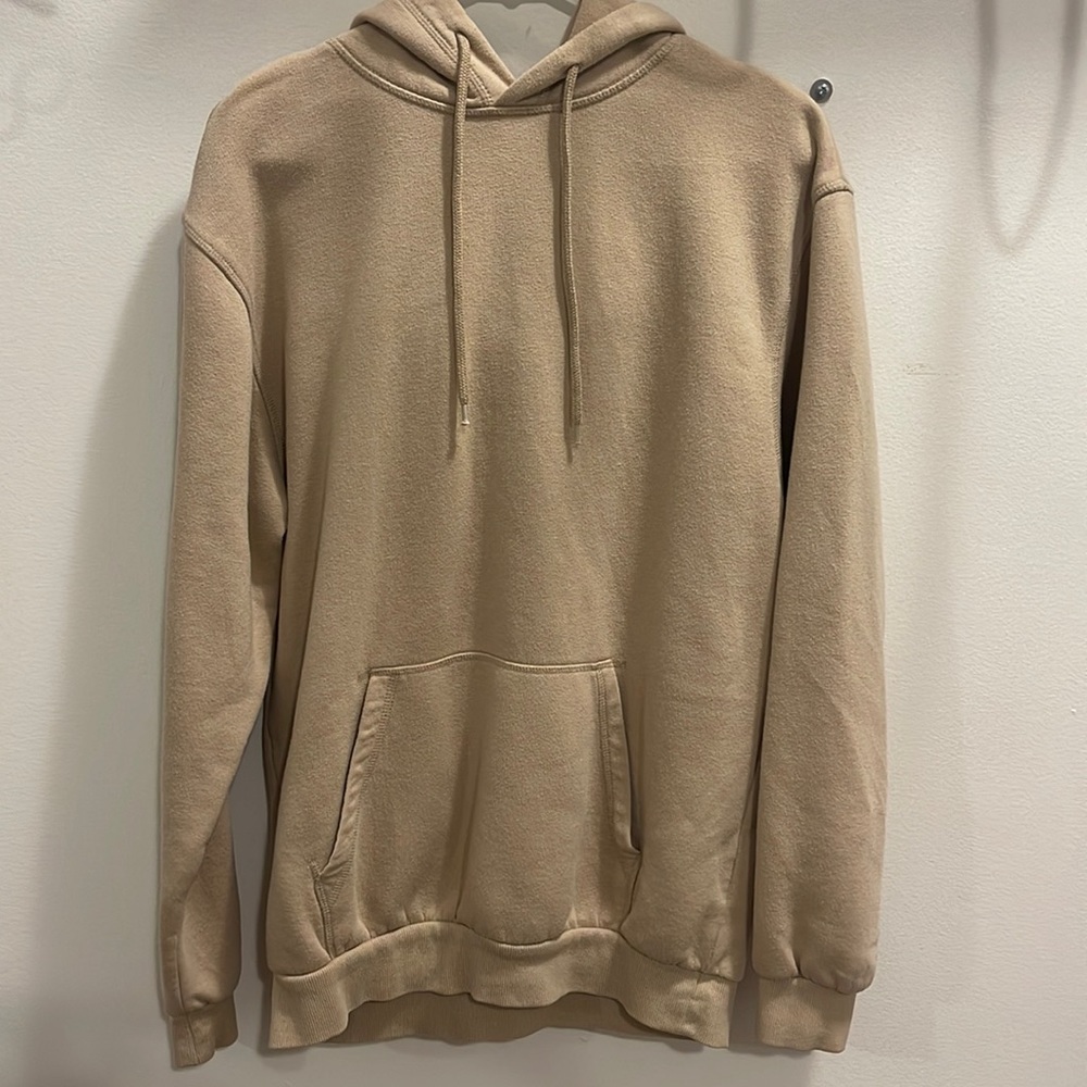 Tan Mens Hoodie